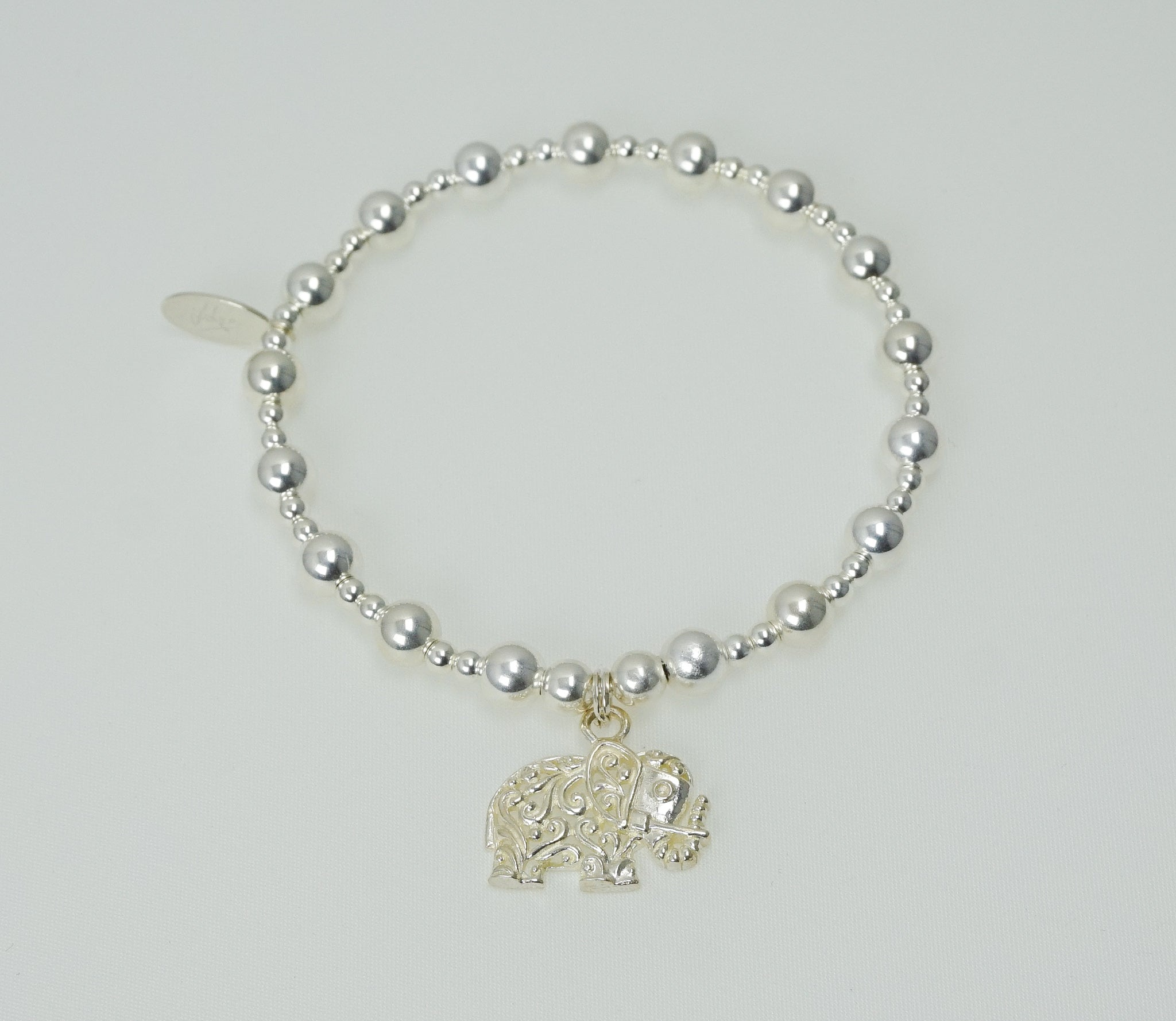 Filigree Elephant Bracelet