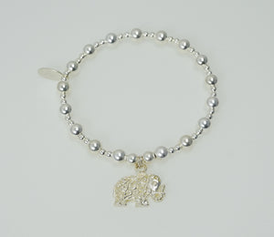Filigree Elephant Bracelet