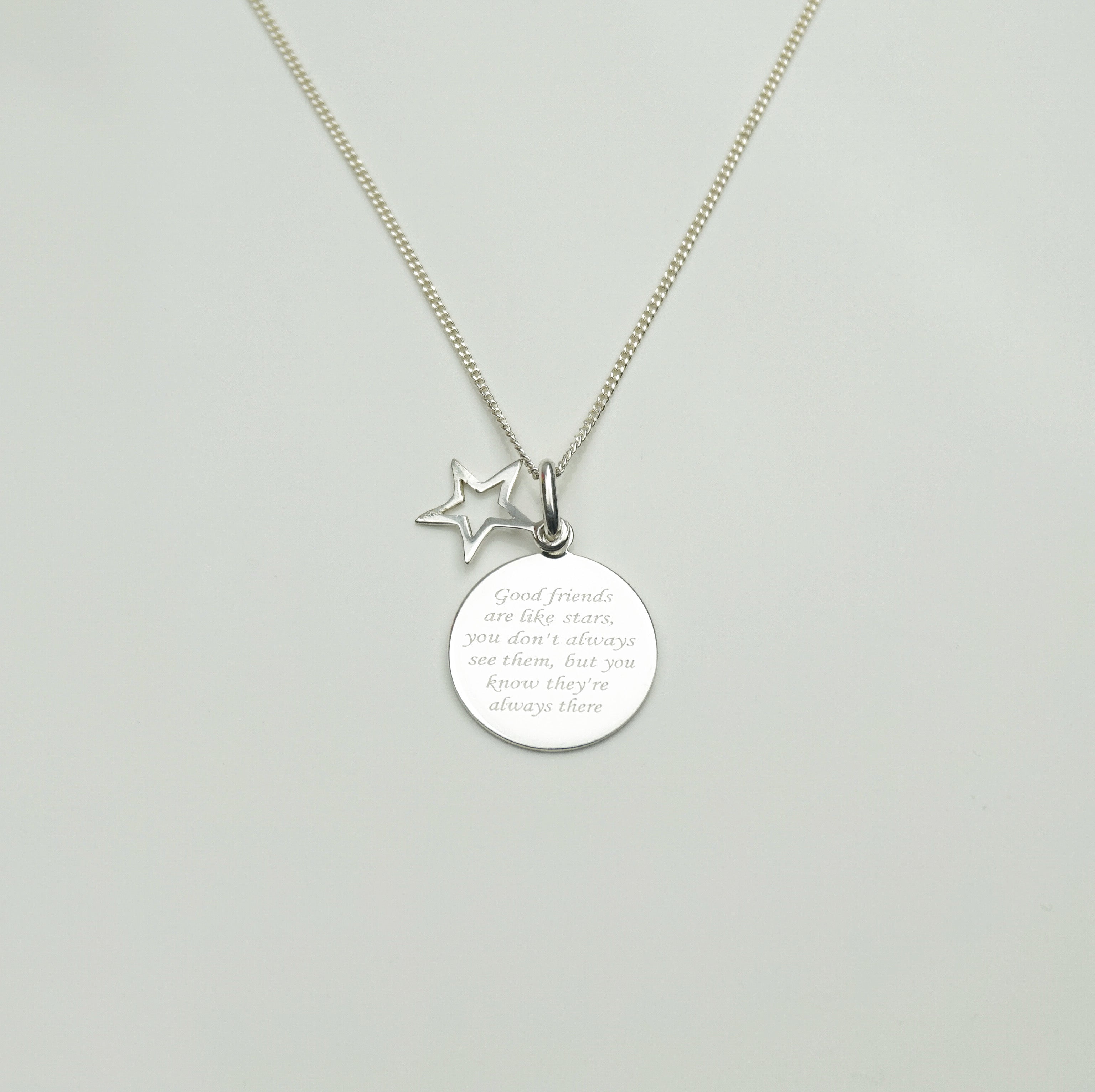 Friends are Like Stars Necklace